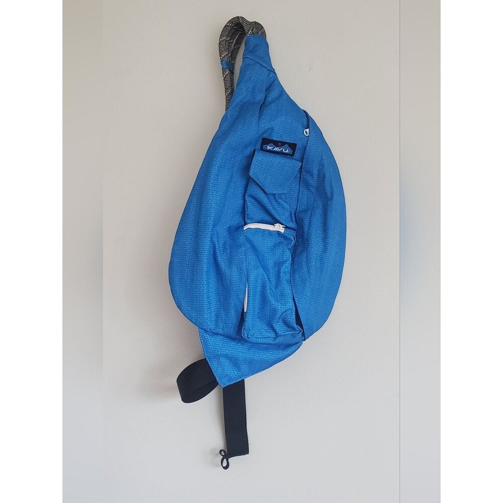 KAVU Rope Sling Bag in Bright Blue
